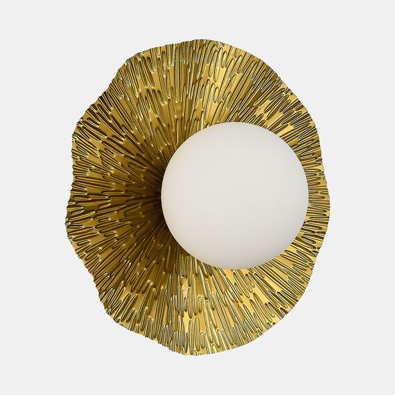 SLE1196-301-01 Светильник настенный Латунь/Белый G9 1*5W 4000K LOREA, изображение 3