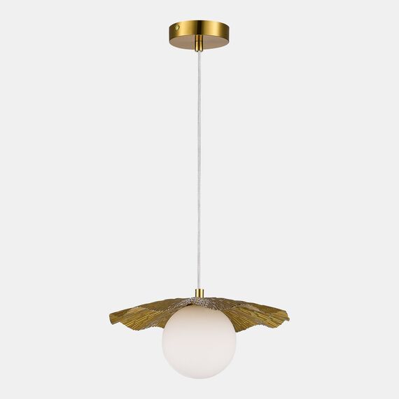 SLE1196-303-01 Светильник подвесной Латунь/Белый G9 1*5W 4000K LOREA, изображение 3