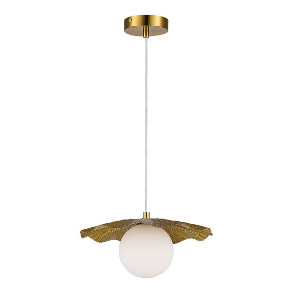 SLE1196-303-01 Светильник подвесной Латунь/Белый G9 1*5W 4000K LOREA, изображение 4