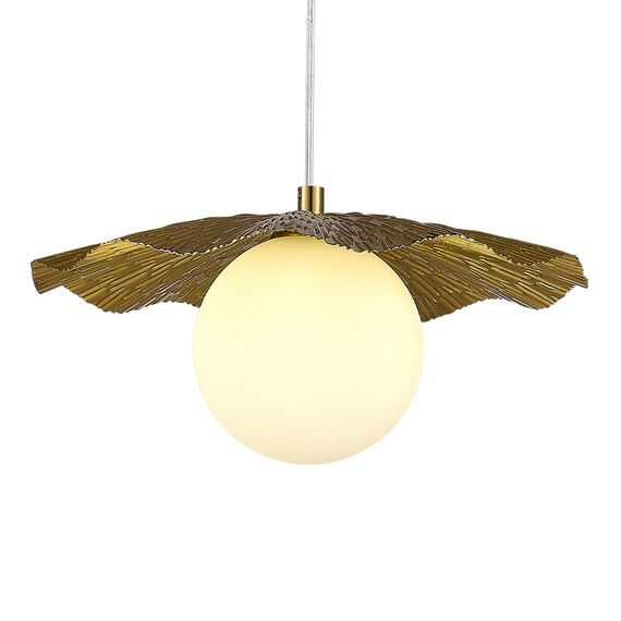 SLE1196-303-01 Светильник подвесной Латунь/Белый G9 1*5W 4000K LOREA, изображение 6