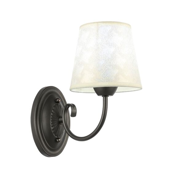 SLE120301-01 Светильник настенный Темно-серый/Бежевый E14 1*40W RIMENTO, изображение 3