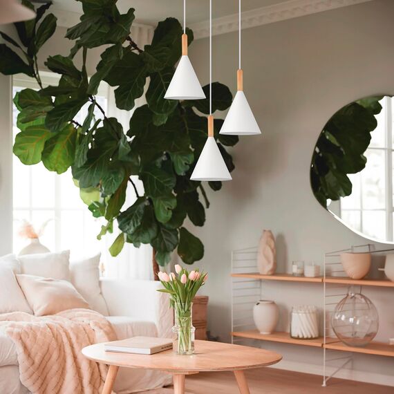 SLE1255-413-01 Светильник подвесной Черный/Белый E27 1*40W ARKET, изображение 4