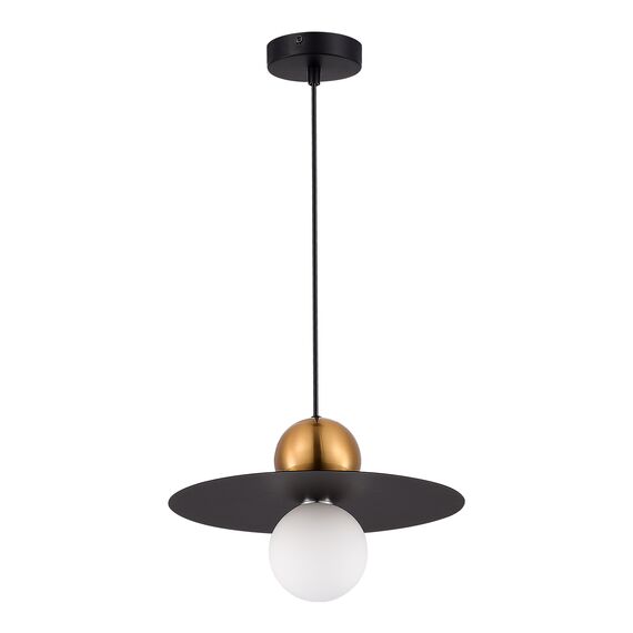 SLE1257-433-01 Светильник подвесной Черный/Черный, Бронзовый G9 1*5W 4000K RIZZ