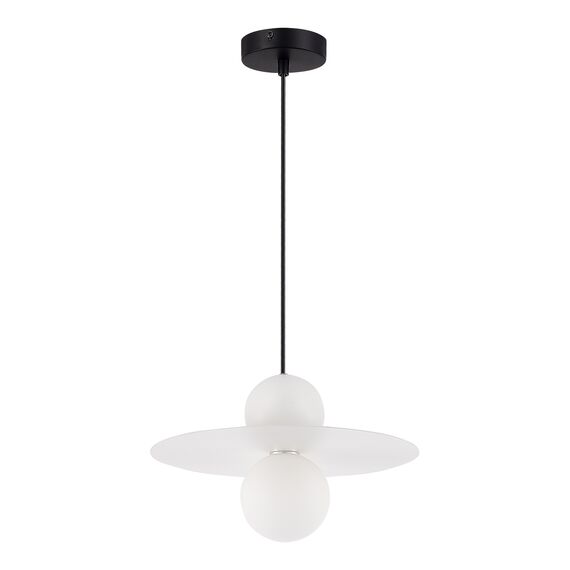 SLE1257-453-01 Светильник подвесной Черный/Белый G9 1*5W 4000K RIZZ