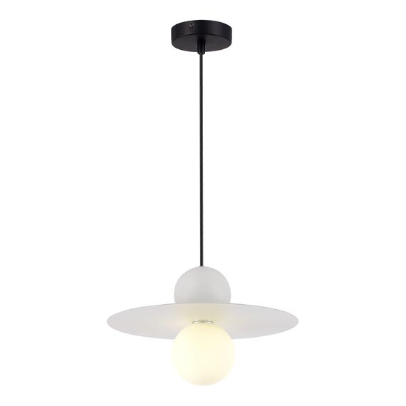 SLE1257-453-01 Светильник подвесной Черный/Белый G9 1*5W 4000K RIZZ, изображение 2