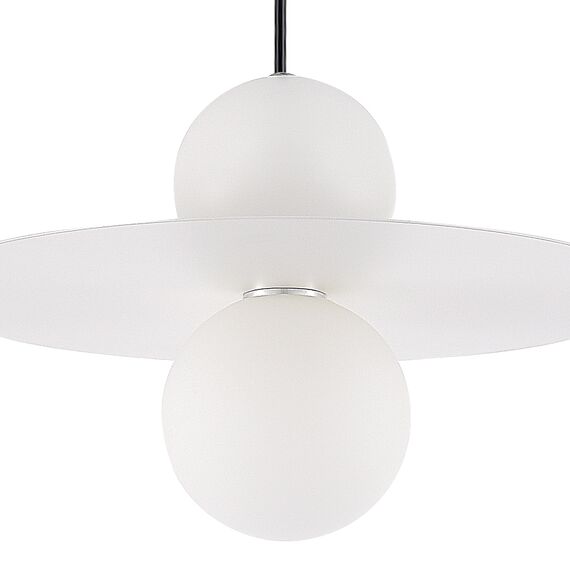 SLE1257-453-01 Светильник подвесной Черный/Белый G9 1*5W 4000K RIZZ, изображение 3