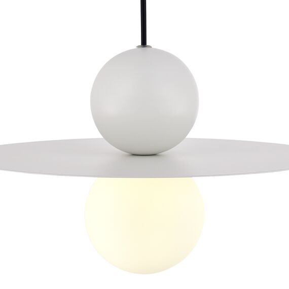 SLE1257-453-01 Светильник подвесной Черный/Белый G9 1*5W 4000K RIZZ, изображение 4