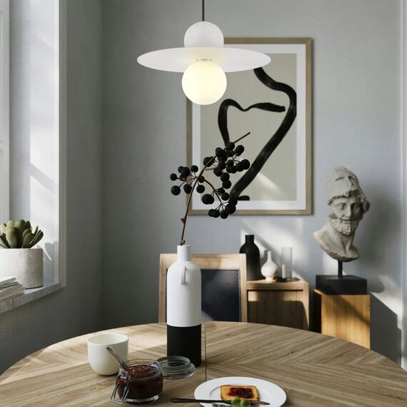 SLE1257-453-01 Светильник подвесной Черный/Белый G9 1*5W 4000K RIZZ, изображение 7