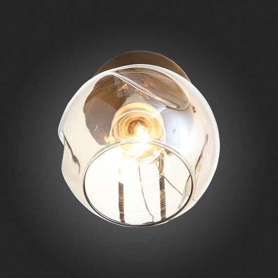 SLE155301-01 Светильник настенный Античная медь/Янтарный E14 1*60W GENTORE, изображение 8