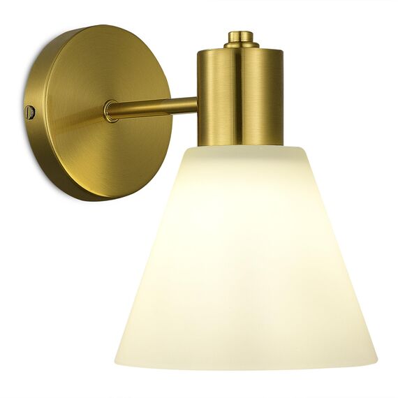 SLE1561-301-01 Светильник настенный Латунь/Белый E27 1*60W ARKI, изображение 2