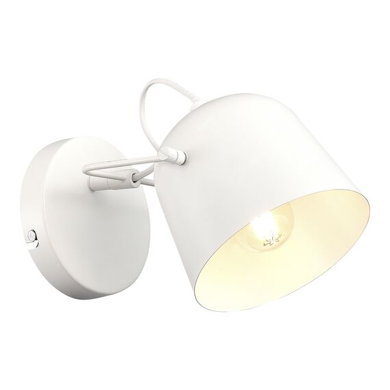 SLE1805-501-01 Светильник настенный Белый/Белый E27 1*40W BLANK, изображение 2