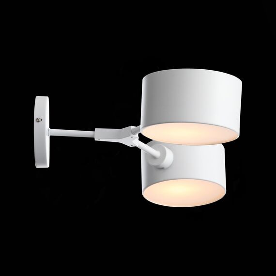 SLE183501-02 Светильник настенный Белый/Белый E14 2*60W GIMENTO, изображение 7