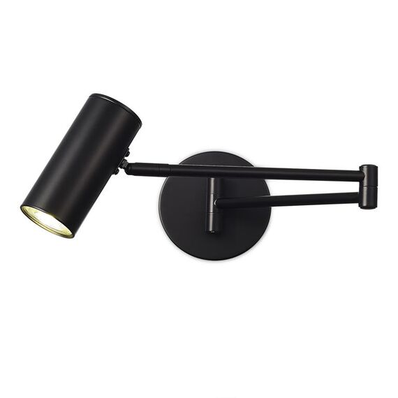 SLE201041-01 Светильник настенный Черный/Черный GU10 LED 1*5W 4000K ZOOM, изображение 2