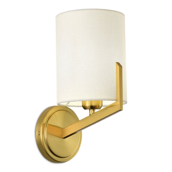 SLE3010-301-01 Светильник настенный Латунь/Белый E27 1*60W LINTON, изображение 2