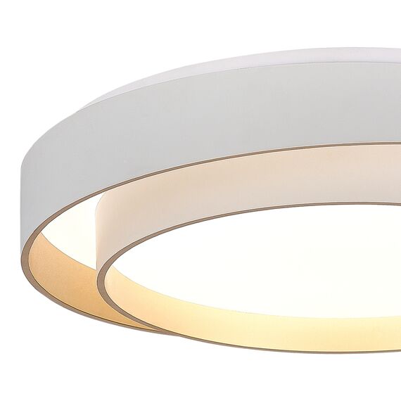 SLE6009-502-01 Светильник потолочный Белый/Белый LED 1*50W 3000K/4000K/6000K CROSBY, изображение 6