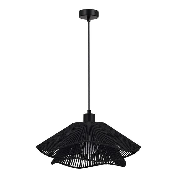 SLE6023-403-01 Светильник подвесной черный/черный E27 1*40W VERVE