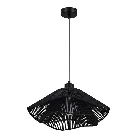 SLE6023-403-01 Светильник подвесной черный/черный E27 1*40W VERVE, изображение 3