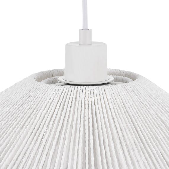 SLE6023-503-01 Светильник подвесной белый/белый E27 1*40W VERVE, изображение 4