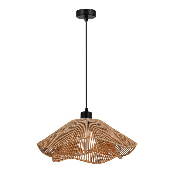 SLE6023-603-01 Светильник подвесной бежевый/черный E27 1*40W VERVE, изображение 2