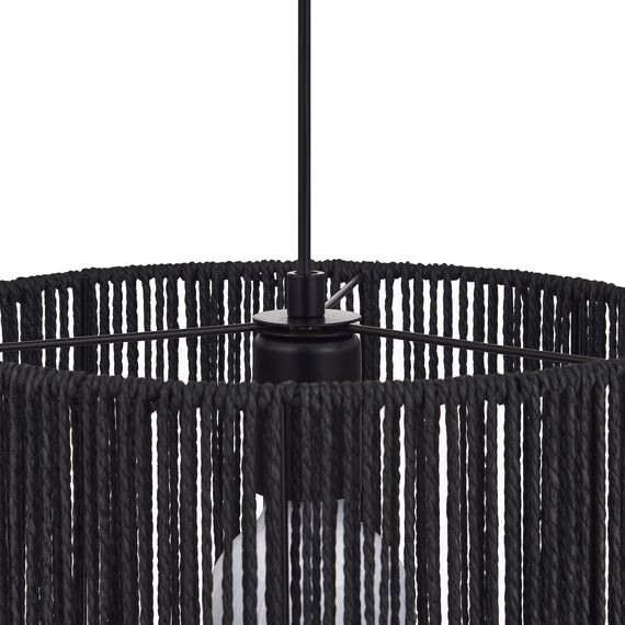 SLE6024-403-01 Светильник подвесной черный/черный E27 1*40W ETTAN, изображение 4