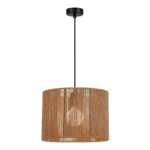 SLE6024-603-01 Светильник подвесной бежевый/черный E27 1*40W ETTAN, изображение 2