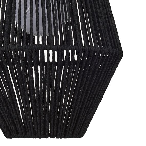 SLE6025-413-01 Светильник подвесной черный/черный E27 1*40W ETTAN, изображение 5