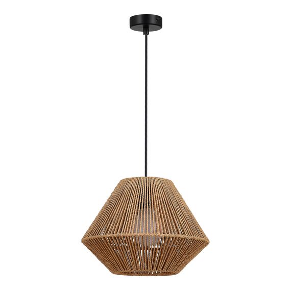 SLE6025-603-01 Светильник подвесной бежевый/черный E27 1*40W ETTAN