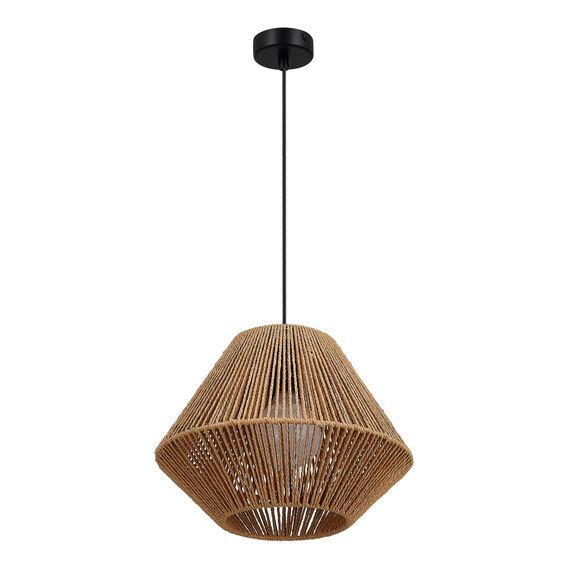 SLE6025-603-01 Светильник подвесной бежевый/черный E27 1*40W ETTAN, изображение 3