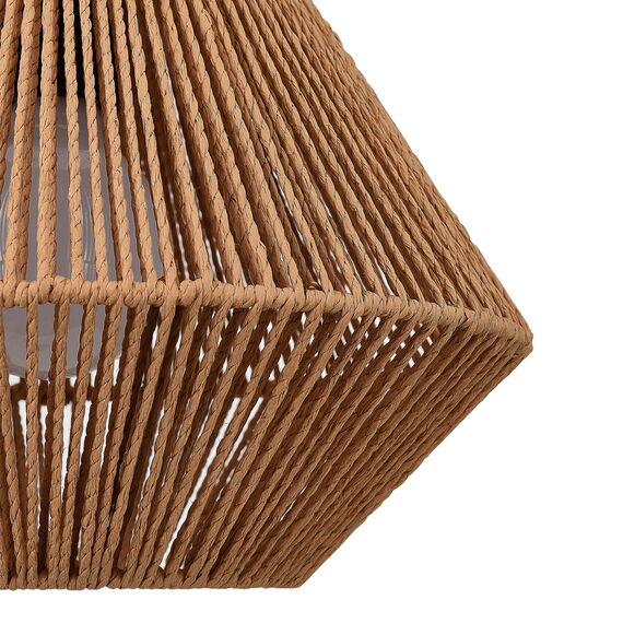 SLE6025-603-01 Светильник подвесной бежевый/черный E27 1*40W ETTAN, изображение 5