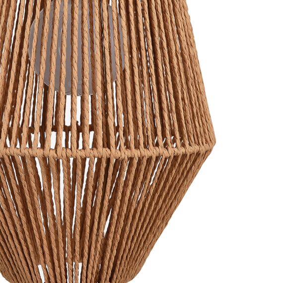 SLE6025-613-01 Светильник подвесной бежевый/черный E27 1*40W ETTAN, изображение 5