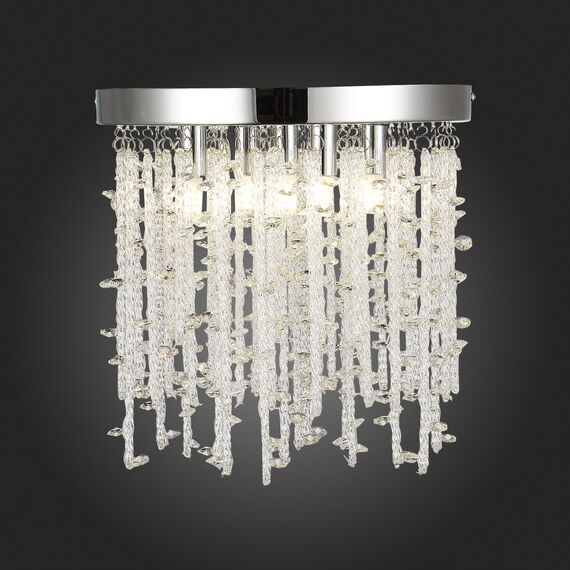 SLE103302-05 Светильник потолочный Хром/Прозрачный G9 LED 5*3W LUCCHIO, изображение 11