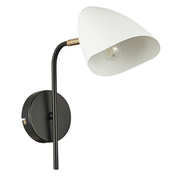 SLE103601-01 Светильник настенный Черный, Золотой/Белый E14 1*40W SATTA, изображение 6