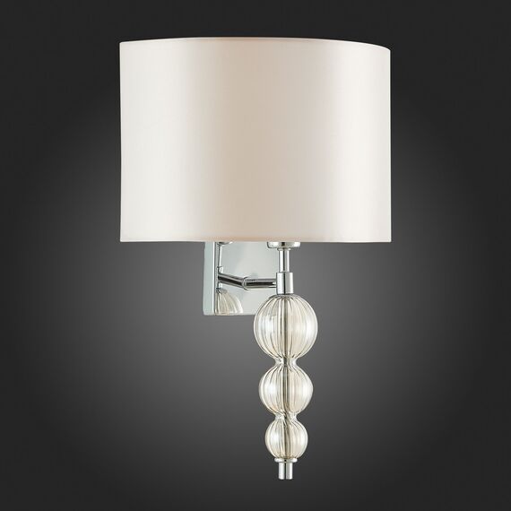 SLE105701-01 Светильник настенный Хром/Светло-бежевый E14 1*40W RAMER, изображение 5