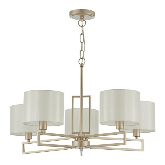 SLE105803-05 Светильник подвесной Матовое золото/Белый E14 5*40W DANAE, изображение 6