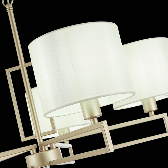 SLE105803-05 Светильник подвесной Матовое золото/Белый E14 5*40W DANAE, изображение 7