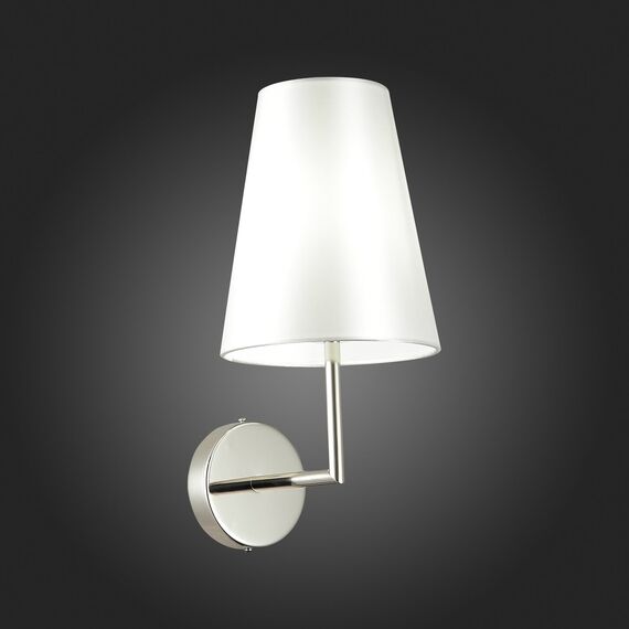 SLE105901-01 Светильник настенный Никель/Белый E14 1*40W BELLINO, изображение 2