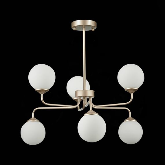 SLE106203-06 Светильник подвесной ST-Luce Золотистый/Белый G9 LED 6*5W REDJINO, изображение 4