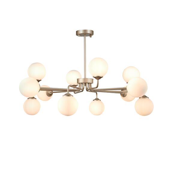 SLE106203-12 Светильник подвесной ST-Luce Золотистый/Белый G9 LED 12*5W REDJINO, изображение 3