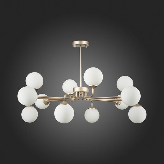 SLE106203-12 Светильник подвесной ST-Luce Золотистый/Белый G9 LED 12*5W REDJINO, изображение 5