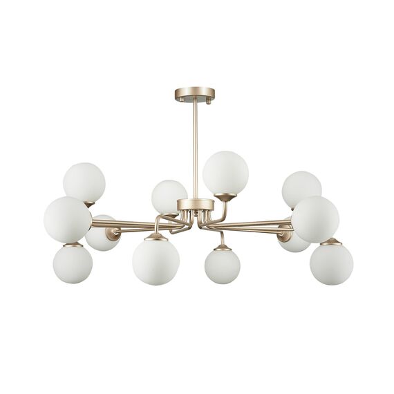 SLE106203-12 Светильник подвесной ST-Luce Золотистый/Белый G9 LED 12*5W REDJINO, изображение 6