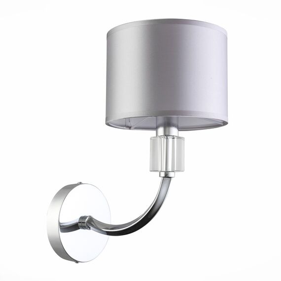 SLE107201-01 Светильник настенный Хром/Светло-серый E14 1*40W SNERE, изображение 6