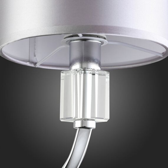 SLE107201-01 Светильник настенный Хром/Светло-серый E14 1*40W SNERE, изображение 8