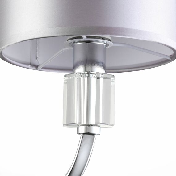 SLE107201-01 Светильник настенный Хром/Светло-серый E14 1*40W SNERE, изображение 9