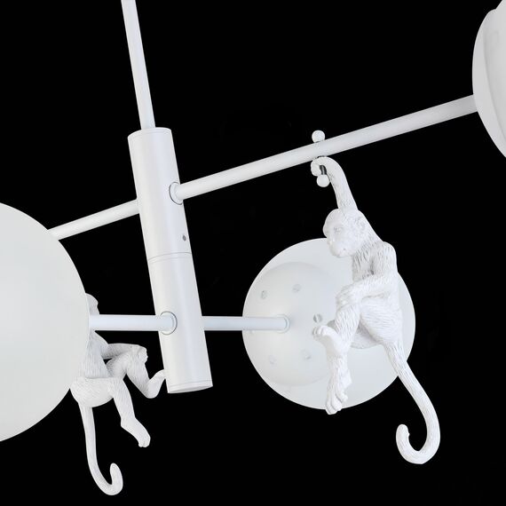 SLE115102-04 Светильник потолочный Белый/Белый E14 4*60W TENATO, изображение 7