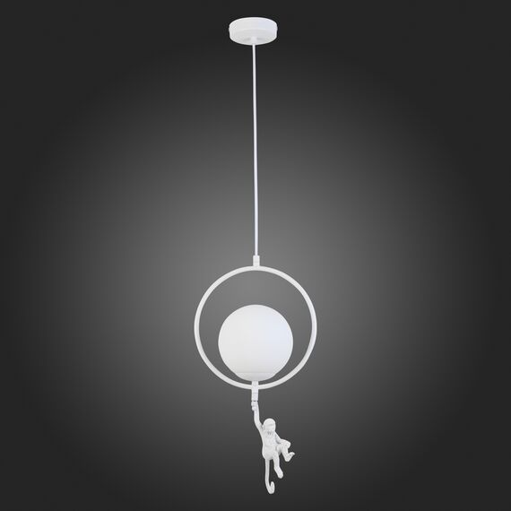 SLE115113-01 Подвес Белый/Белый E27 1*60W TENATO, изображение 5