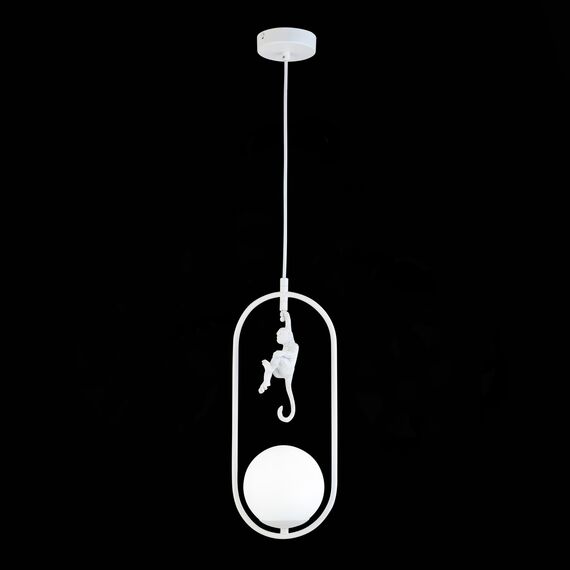 SLE115123-01 Подвес Белый/Белый E27 1*60W TENATO