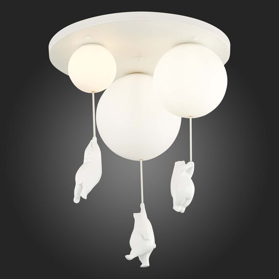 SLE115402-03 Светильник потолочный Белый/Белый E27/G9 3*160W MODENA, изображение 2