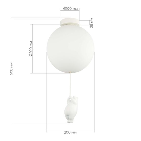 SLE115412-01 Светильник подвесной Белый/Белый E27 1*60W MODENA, изображение 6