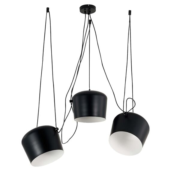 SLE120643-03 Светильник подвесной Черный/Черный E27 3*40W TRIESTE, изображение 4