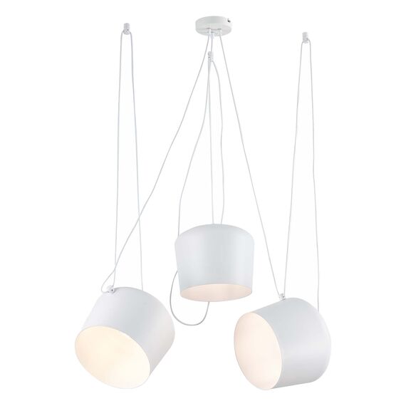SLE120653-03 Светильник подвесной Белый/Белый E27 3*40W TRIESTE, изображение 3